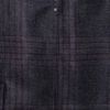 Burberry Prorsum Check Waterfall Coat in Gray (charcoal) - Lyst