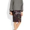 Derek Lam Double faced Wool Top in Gray - Lyst