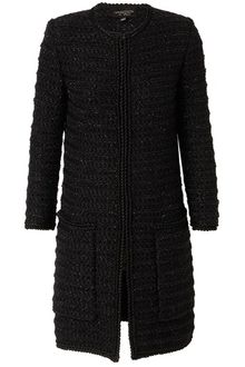 Giambattista Valli Woven Boucle Tweed Coat - Lyst