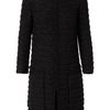 Giambattista Valli Woven Boucle Tweed Coat in Black - Lyst