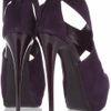Giuseppe Zanotti Sharon Suede Platform Sandals in Purple (prune) - Lyst
