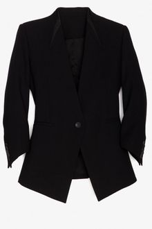 Helmut Lang Preorder Exclusive Era Leather Detailed Blazer - Lyst