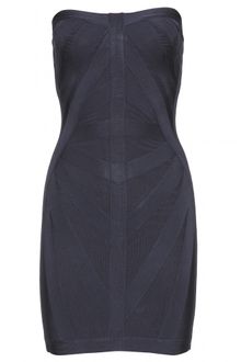 Hervé Léger Hervé Léger Christelle Strapless Bandage Dress - Lyst
