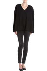 Lucien Pellat Finet Reversible Poncho