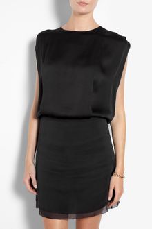 Acne Black Marlow Dress - Lyst