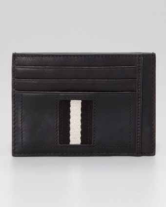 Bally Webtrim Flat Credit Card Holder - Lyst