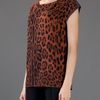 Dolce & Gabbana Leopard Print Top in Animal (leopard) - Lyst