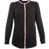 Etoile Isabel Marant Flower Blouse in Black - Lyst