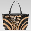 Gucci Medium Gucci Craft Tote Blackcaramel in Animal (black) - Lyst