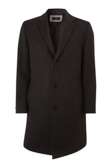 Hugo Boss Standard Collar Sintrax Overcoat - Lyst