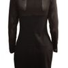 Hussein Chalayan Silk Top Graphic Dress Black in Black - Lyst
