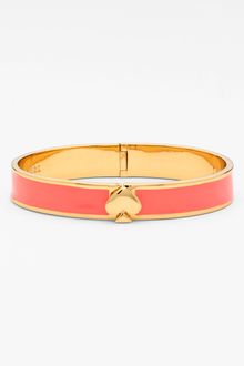 Kate Spade  'Spade' Hinged Bangle - Lyst