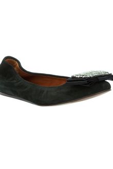 Lanvin Gemstone Ballerina Pumps - Lyst