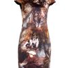 Mcq By Alexander Mcqueen Wolf Print Cap Sleeve Dress in Animal (multicoloured) - Lyst
