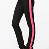 Nasty Gal Neon Streak Skinny Jeans in Black - Lyst