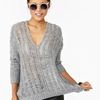 Nasty Gal Haze Knit in Gray - Lyst