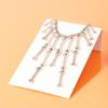 Nasty Gal Boneyard Necklace in Silver - Lyst