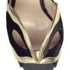 Nicholas Kirkwood Silksatin Dorsay Pumps with Mask Front in Black - Lyst
