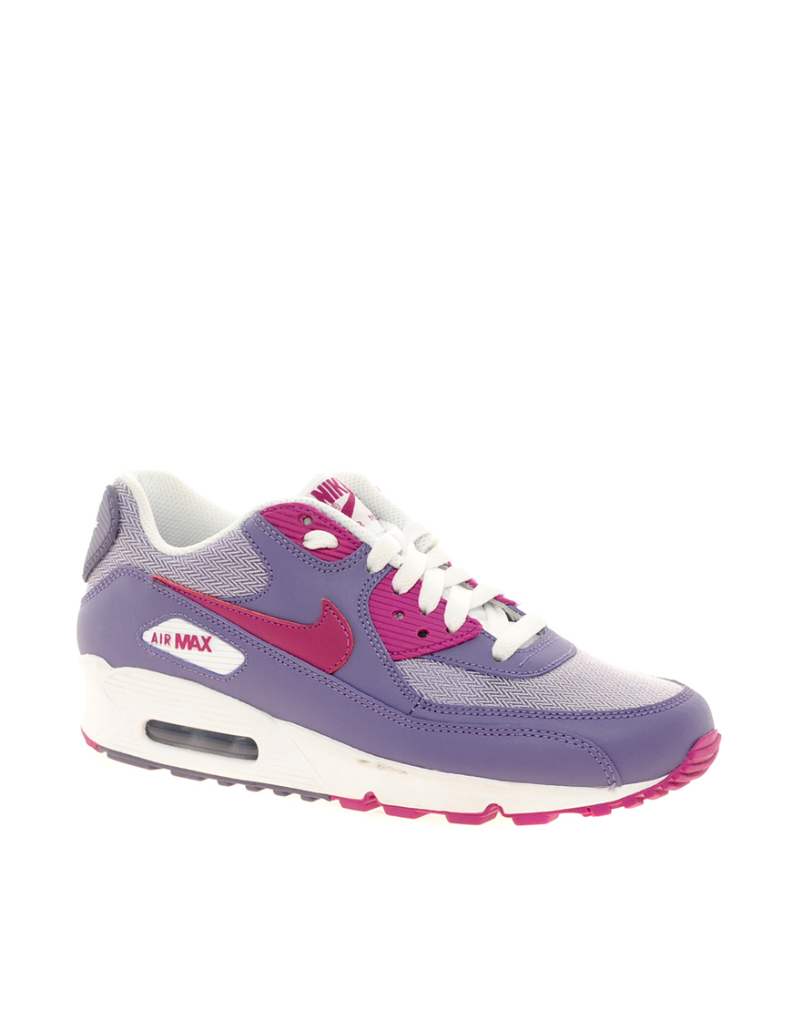 purple blue and pink air max