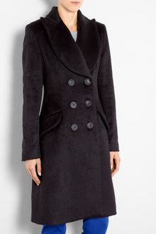 Vivienne Westwood Anglomania Double Breasted Wool Noble Coat - Lyst