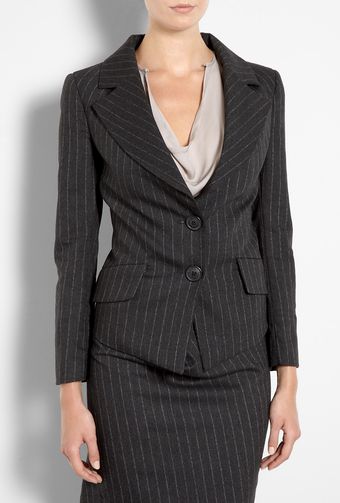 Vivienne Westwood Anglomania Two Button Pinstripe Blazer - Lyst