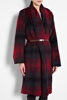 Vivienne Westwood Anglomania Classic Gainsborough Plaid Coat - Lyst