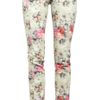 Balmain Printed Midrise Skinny Jeans in White (multicolored) - Lyst