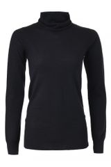 Crumpet Crumpet Basic Roll Neck Black