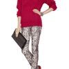 Etoile Isabel Marant Malone Mohair Blend Sweater in Red - Lyst