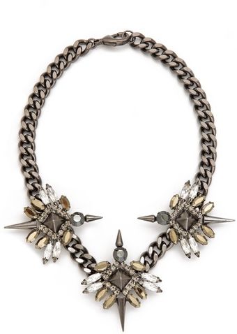 Fallon Jewelry Triple Winged Necklace - Lyst