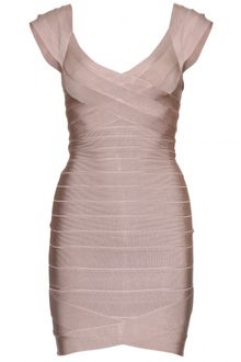 Hervé Léger Hervé Léger Nannette Bandage Dress - Lyst