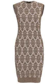 Lanvin Lamé Knit Dress - Lyst