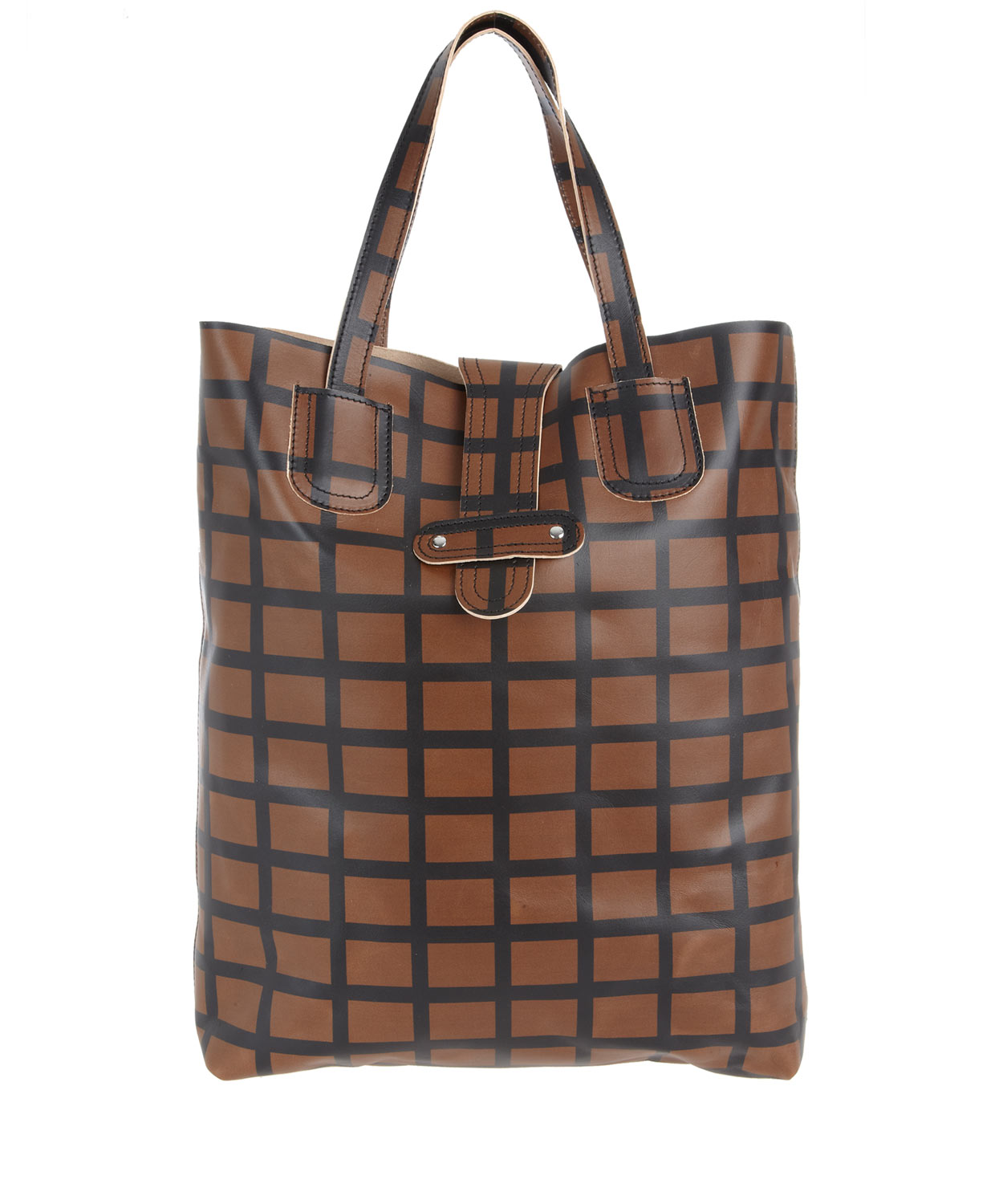 marni brown leather bag