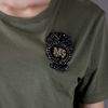 Mcq By Alexander Mcqueen Logo Embellished Tshirt in Khaki (green) - Lyst
