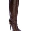 Ralph Lauren Knee High Boot in Brown - Lyst