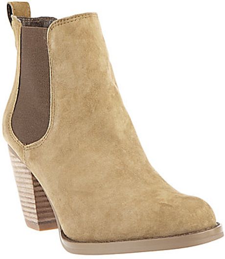 Steve Madden Lambii in Beige (taupe suede) - Lyst