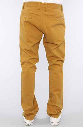 Vans The Excerpt Chinos in Medal Bronze - Lyst