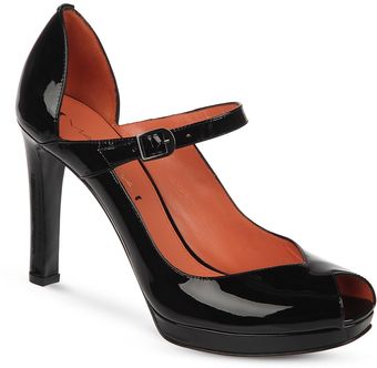 Via Spiga Open Toe Mary Jane Platform Pumps Paula - Lyst