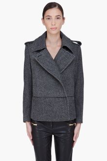 By Malene Birger Charcoal Wool Febiola Jacket - Lyst