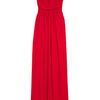 Giambattista Valli Drape Shoulder Jersey Gown in Red - Lyst