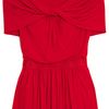 Giambattista Valli Drape Shoulder Jersey Gown in Red - Lyst