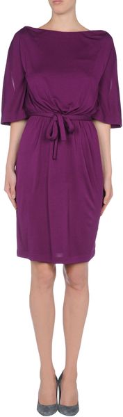 Vionnet Short Dress - Lyst