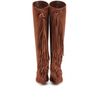 Christian Louboutin Pouliche Suede Boots with Fringed Trim in Brown (cocoa) - Lyst