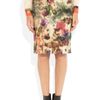 Preen Cottage Printed Sateen and Wool Skirt in Multicolor (multicolored) - Lyst