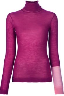 Sonia By Sonia Rykiel Colour Block Sleeve Sweater - Lyst