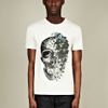 Alexander Mcqueen Alexander Mcqueen Mens Ivy Skull T Shirt in White for Men (cream) - Lyst