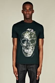 Alexander McQueen Alexander Mcqueen Mens Ivy Skull Tshirt - Lyst