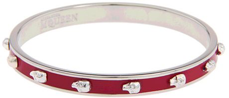 Alexander Mcqueen 3d Enamel Skull 6 Ottonesmalto in Red (p) - Lyst