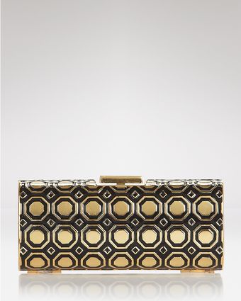 BCBGMAXAZRIA Clutch Jett Hexagon - Lyst
