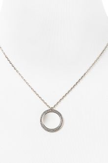 Michael Kors Pave Drop Necklace 16 - Lyst